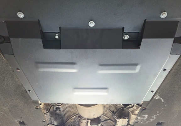 Steel gearbox skid plate for Audi A7 A7