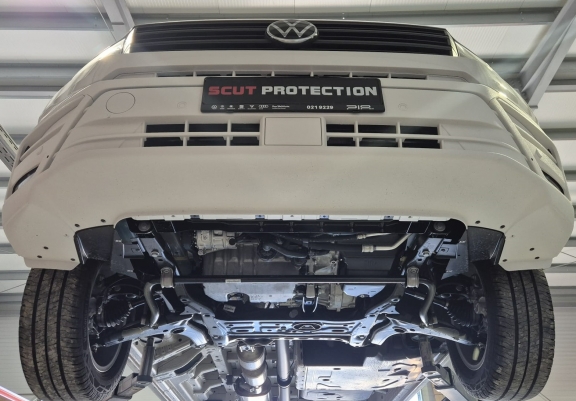 Steel skid plate for Vw Crafter