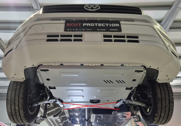 Aluminum skid plate for Vw Crafter