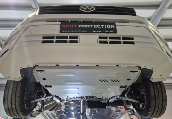 Aluminum skid plate for Vw Crafter