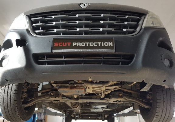 Aluminium skid plate for Nissan NV400