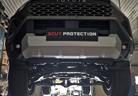 Steel skid plate for Toyota Hilux EV