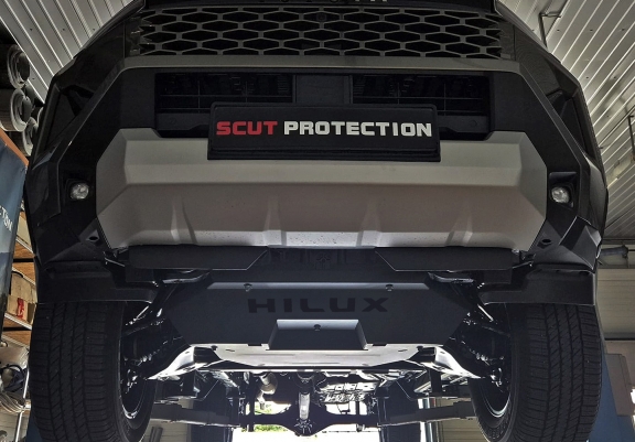 Steel skid plate for Toyota Hilux EV