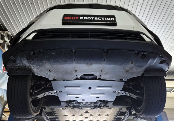Steel skid plate for Toyota BZ4X