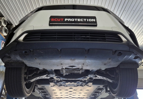 Steel skid plate for Toyota BZ4X