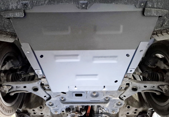 Aluminum skid plate for Exeed LX