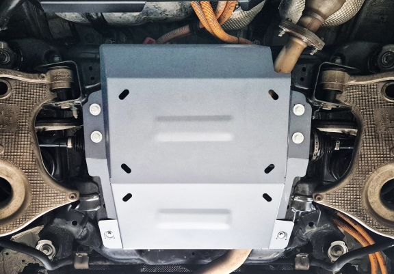 Aluminum diferential skid plate for Omoda 9