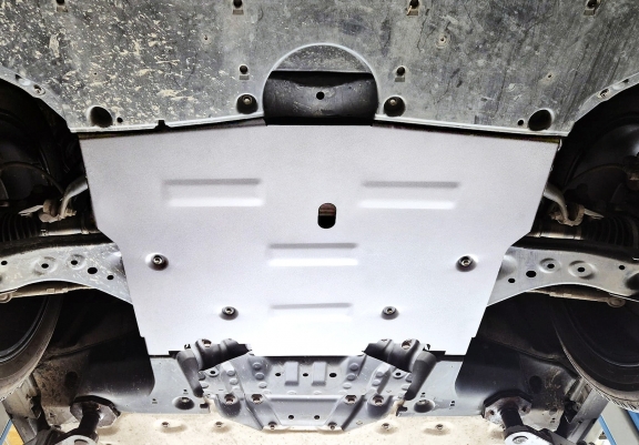 Aluminum skid plate for Subaru Trailseeker