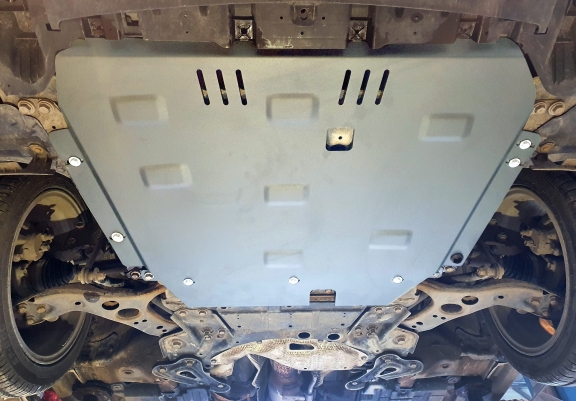 Aluminum skid plate for Toyota Auris