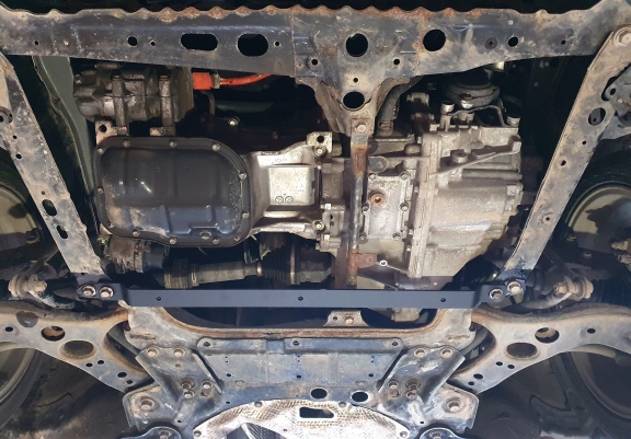 Aluminum skid plate for Toyota Auris