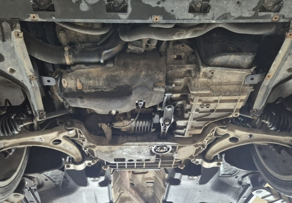 Steel skid plate for Audi Q2